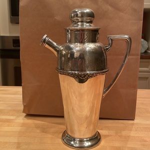 Vintage Silver Plated Cocktail Shaker